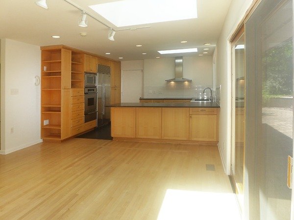 Main level of home